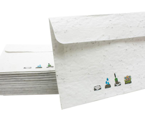 Seed Paper Custom Envelopes