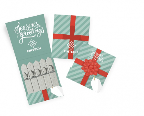 Corporate Christmas Gift Seedsticks