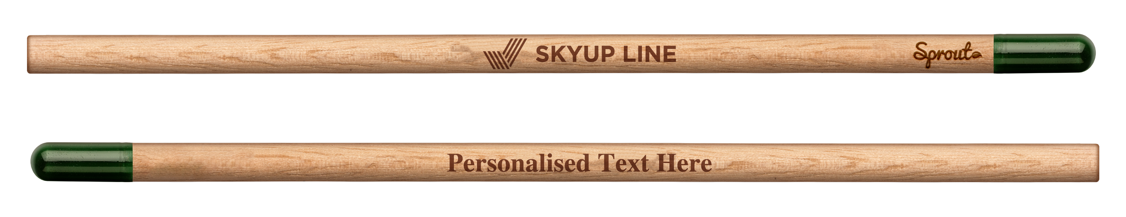 Sprout Customised Pencil - Example Artwork (3D) (STA-003) Personalised